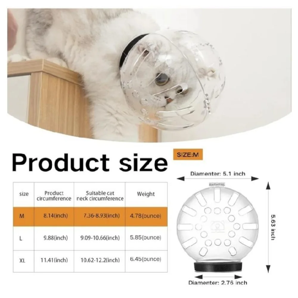 Cat grooming helmet and boots